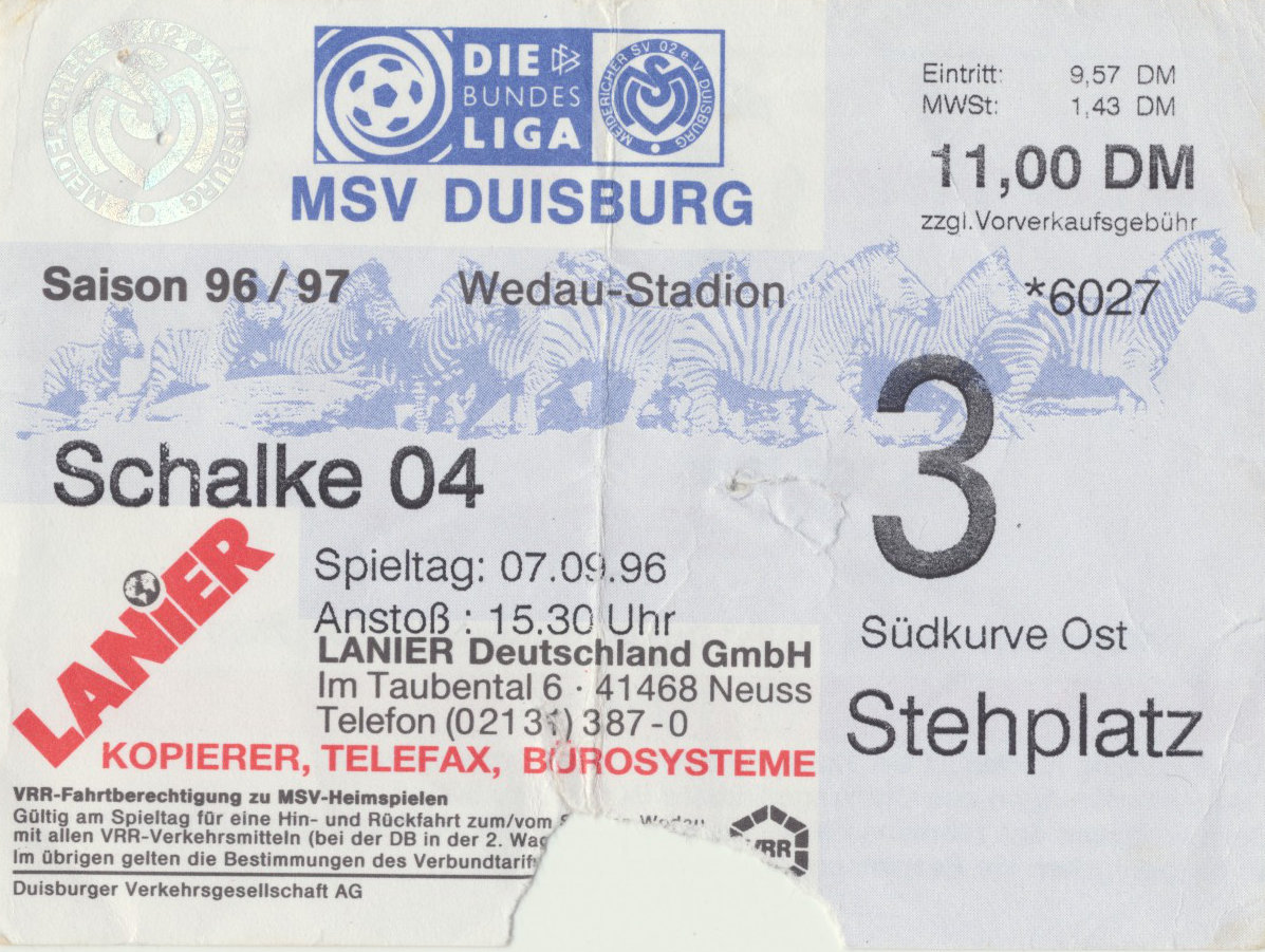 Eintrittskarte