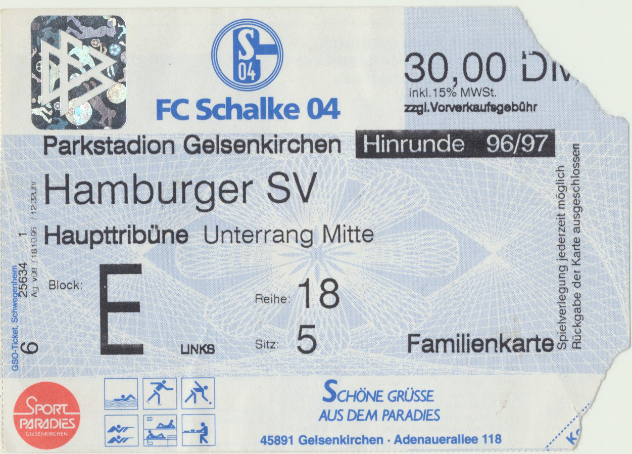 Eintrittskarte