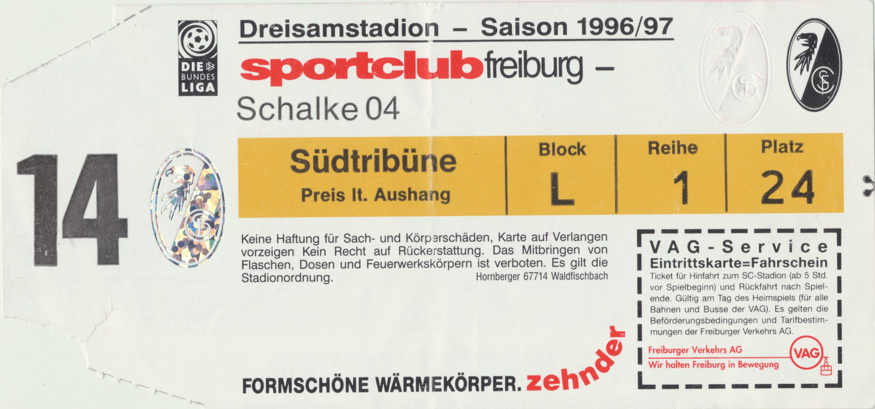 Eintrittskarte
