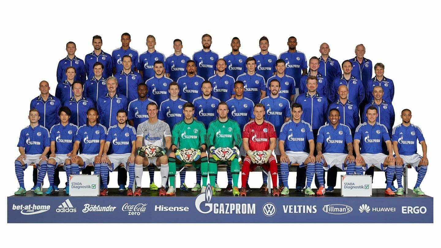 Mannschaftsfoto 2014/2015