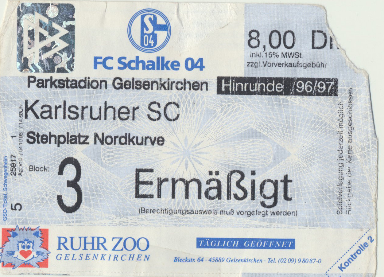 Eintrittskarte